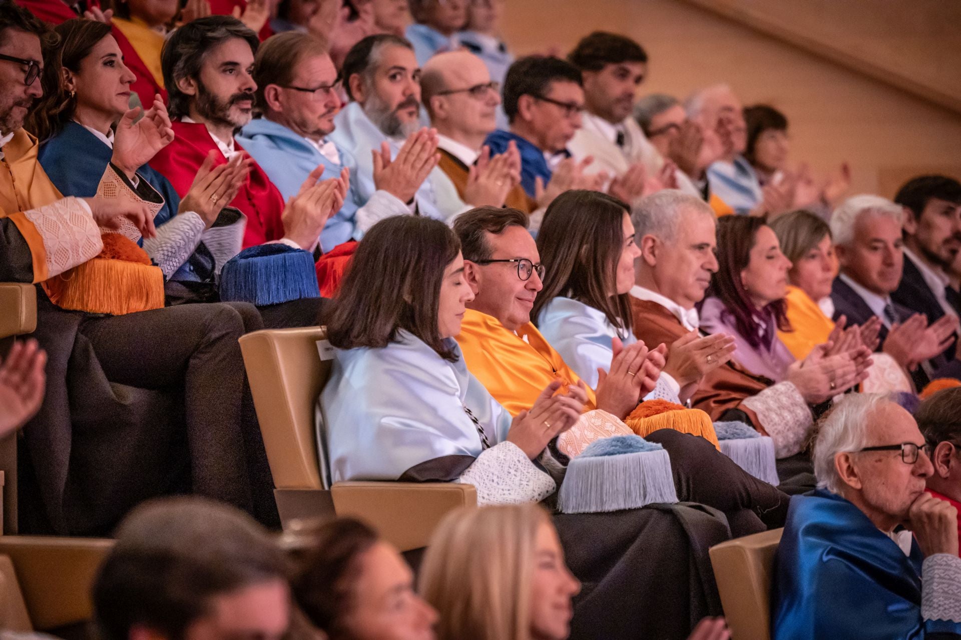 Las imágenes de la apertura del curso académico de la UR