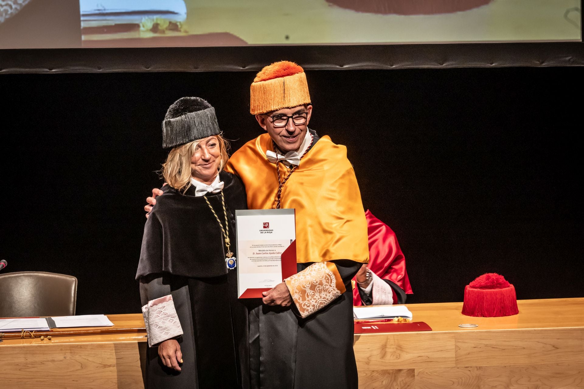 Las imágenes de la apertura del curso académico de la UR