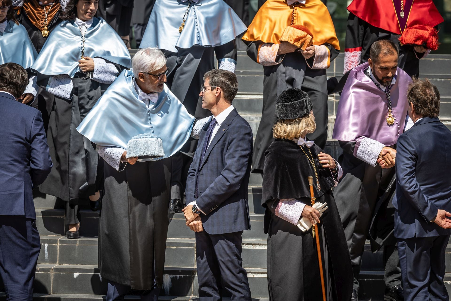 Las imágenes de la apertura del curso académico de la UR