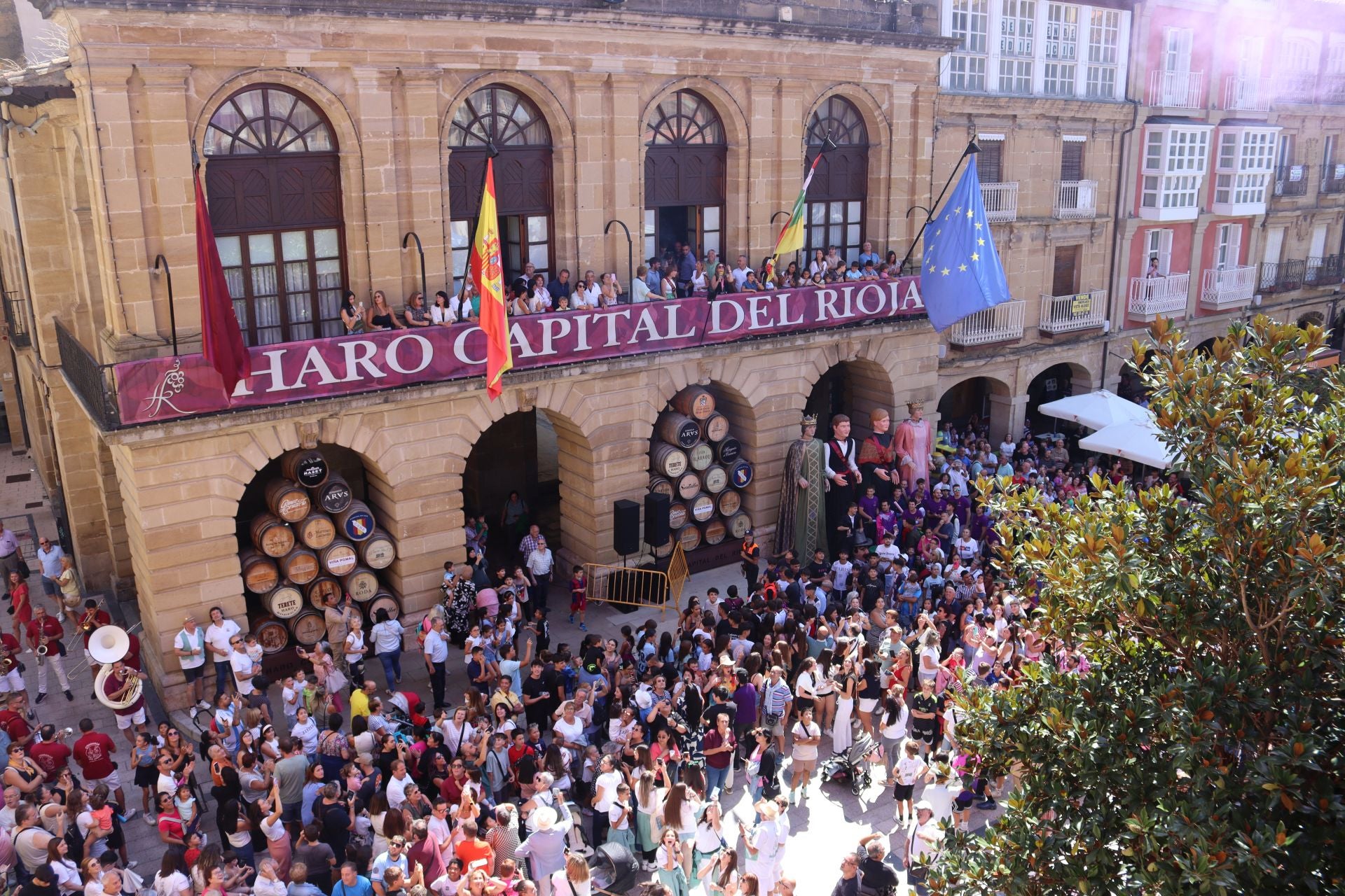 Las imágenes del cohete de Haro