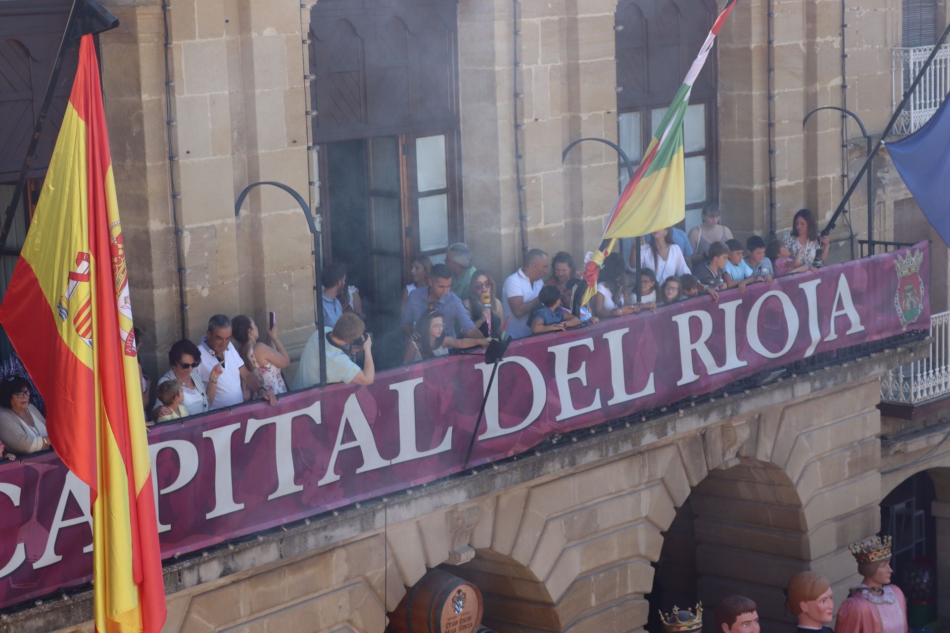 Las imágenes del cohete de Haro