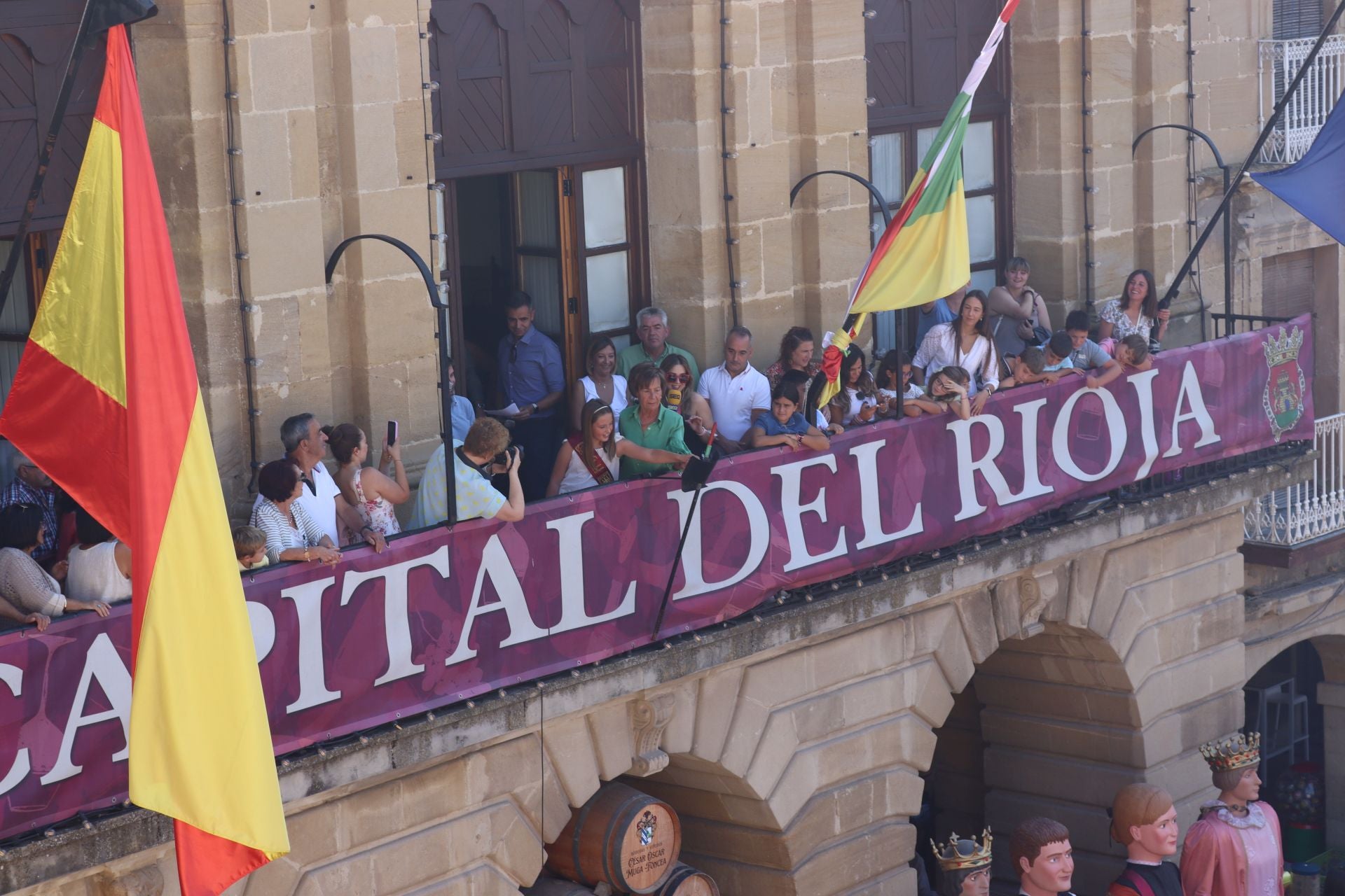 Las imágenes del cohete de Haro