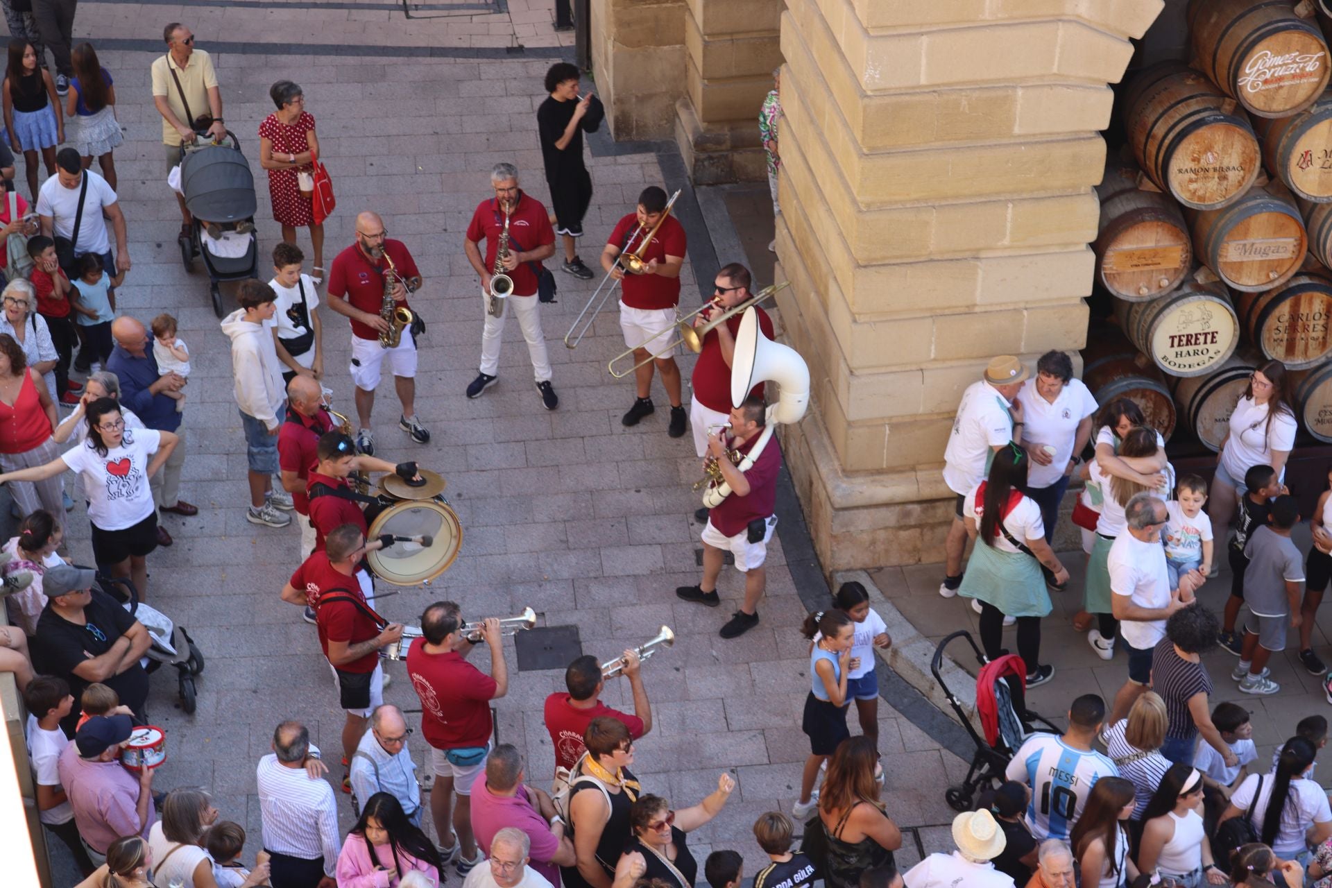 Las imágenes del cohete de Haro