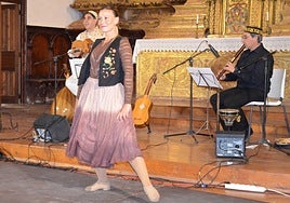 Concierto de música sefardí, ofrecido en las jornadas del pasado año en la iglesia de San Francisco.