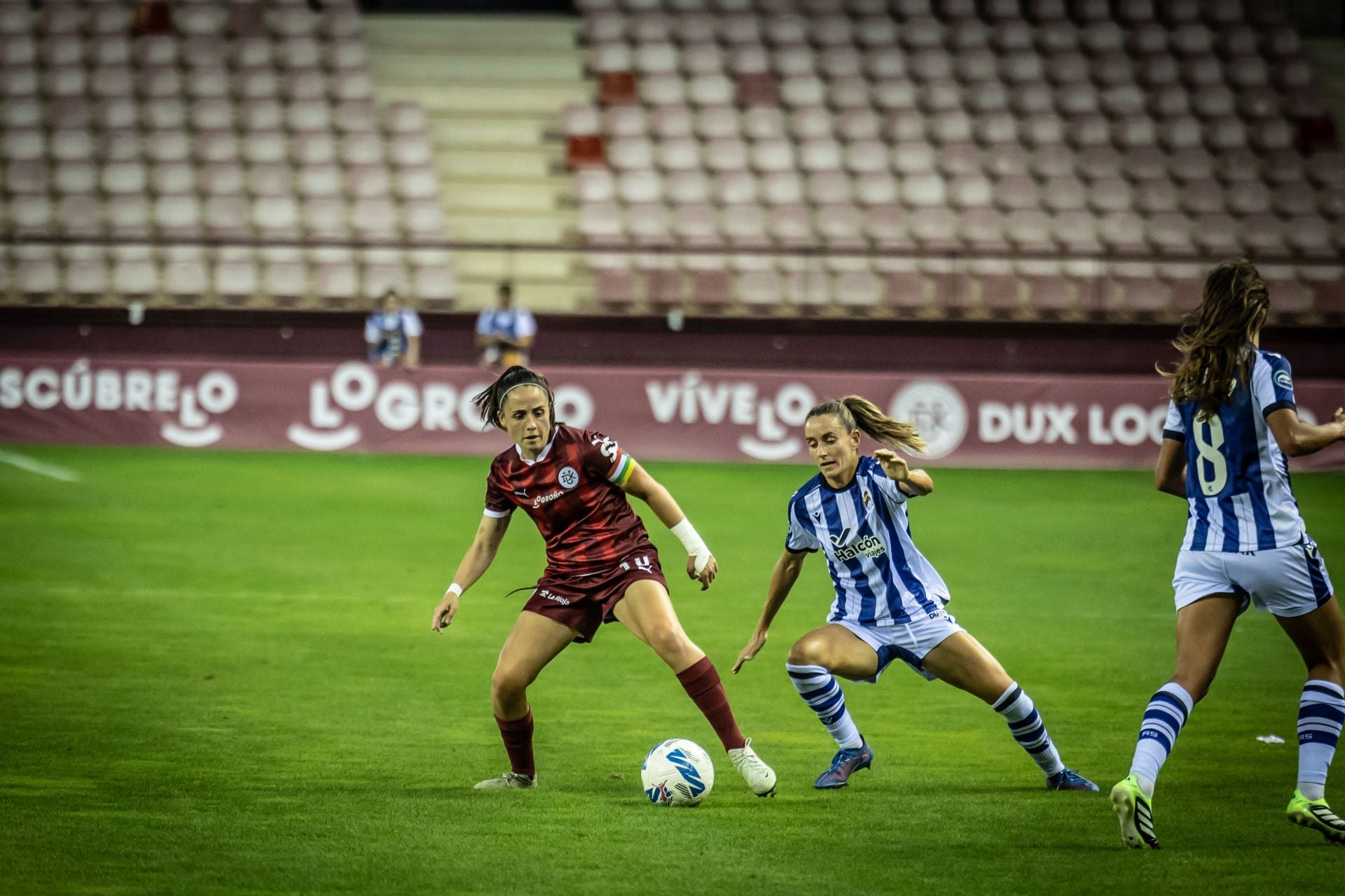El partido entre el DUX Logroño y la Real Sociedad