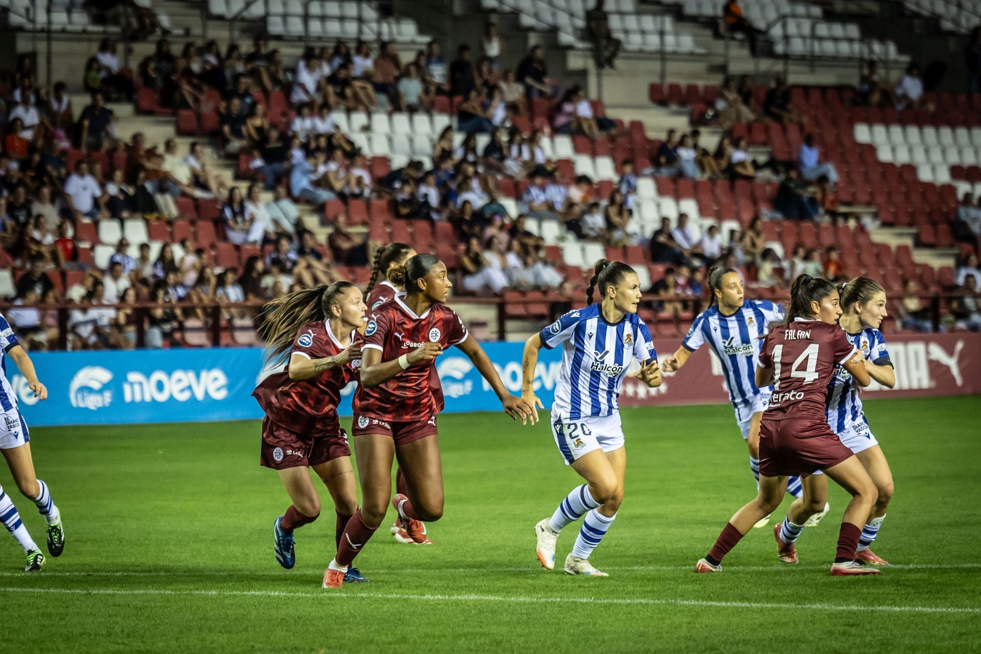 El partido entre el DUX Logroño y la Real Sociedad