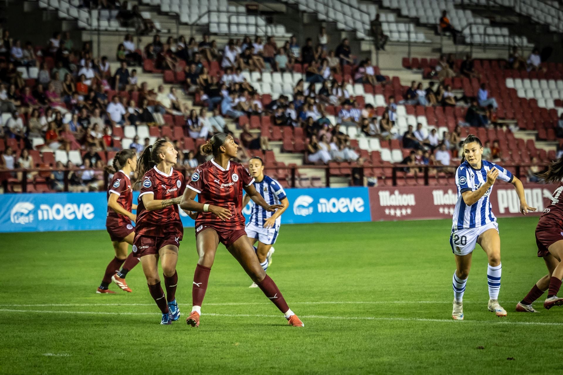 El partido entre el DUX Logroño y la Real Sociedad