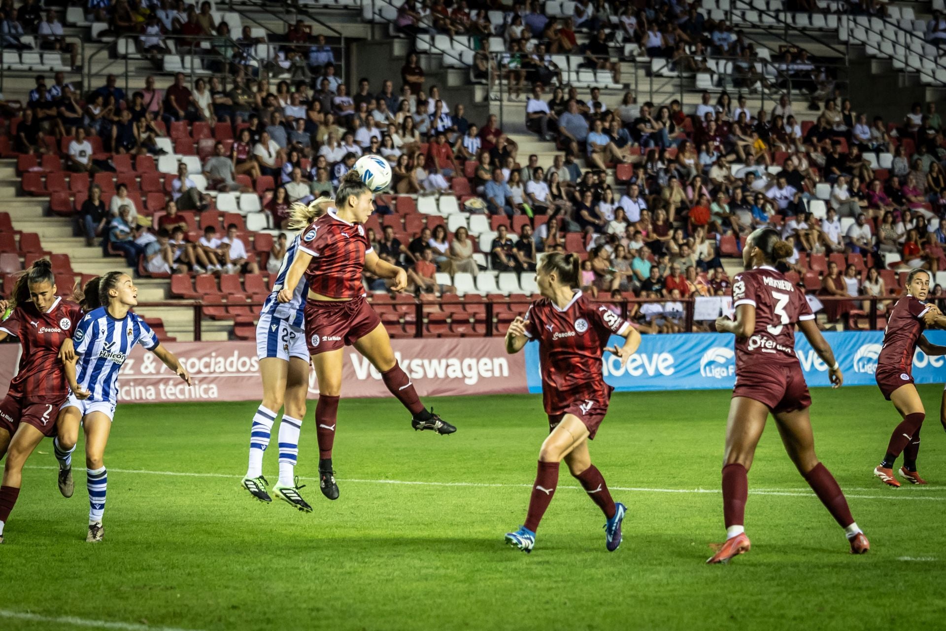 El partido entre el DUX Logroño y la Real Sociedad