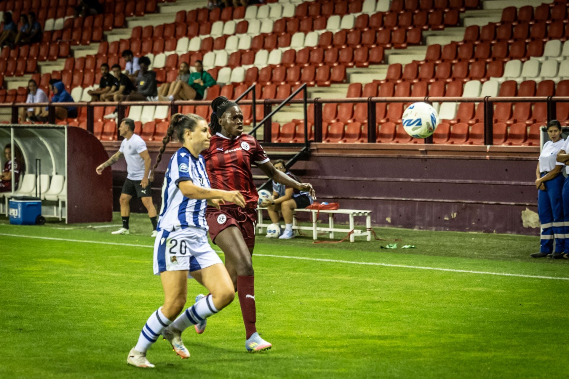 El partido entre el DUX Logroño y la Real Sociedad