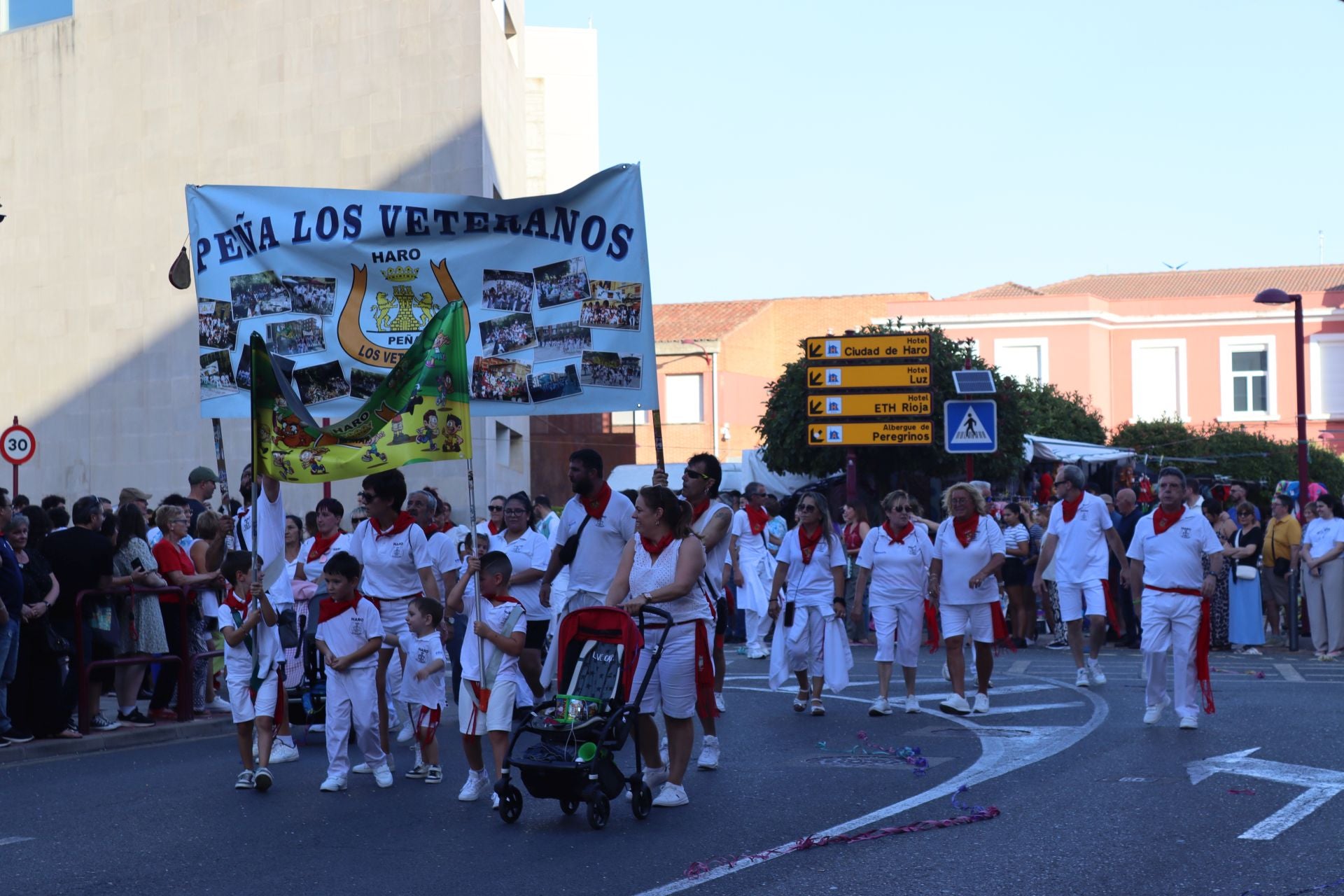 Las imágenes del desfile de carrozas de Haro