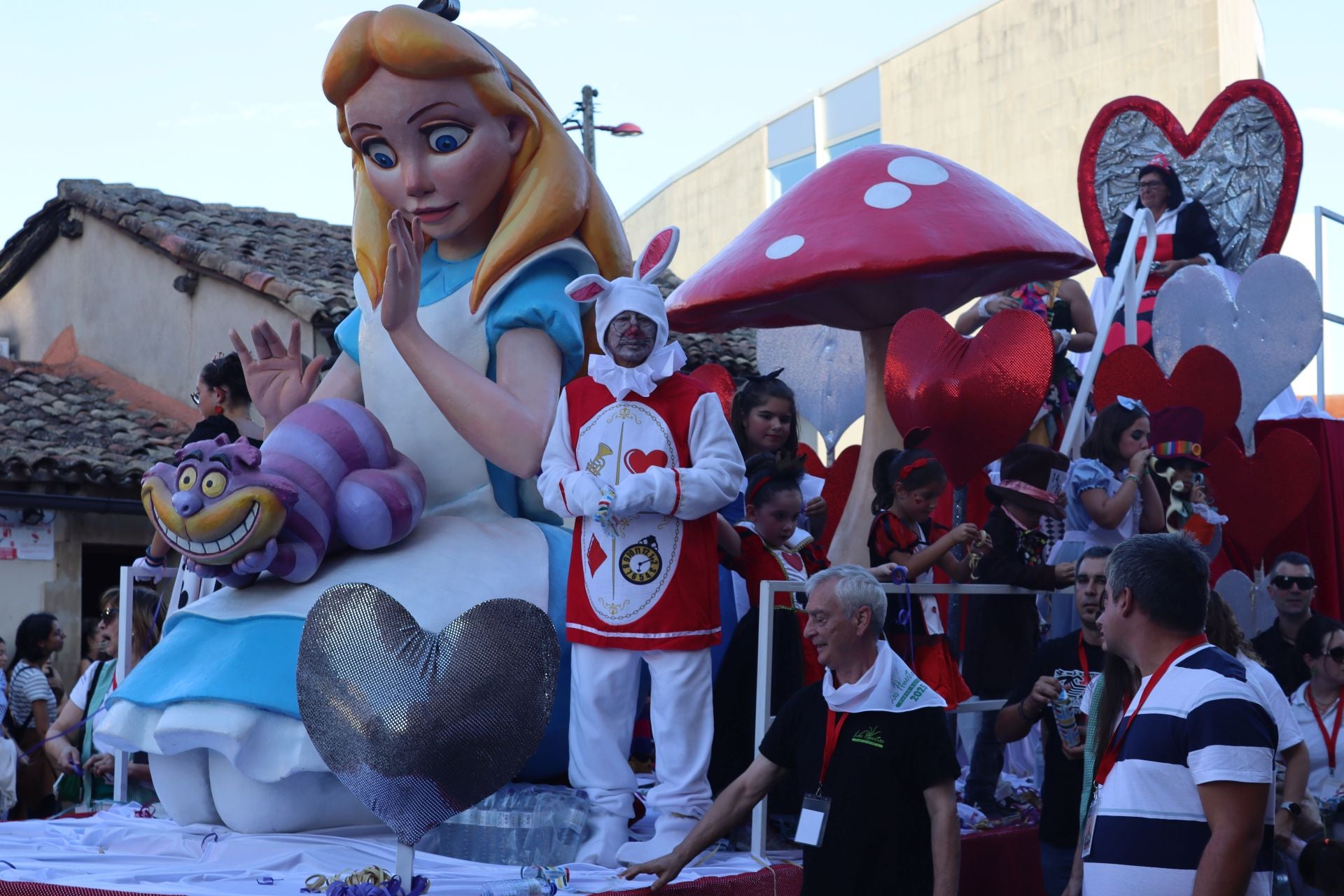 Las imágenes del desfile de carrozas de Haro