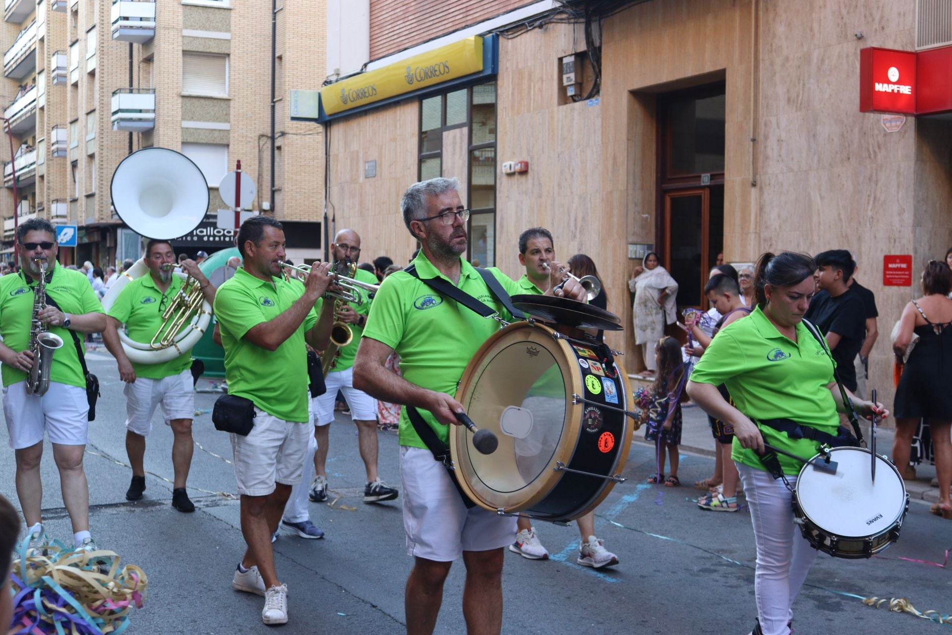 Las imágenes del desfile de carrozas de Haro