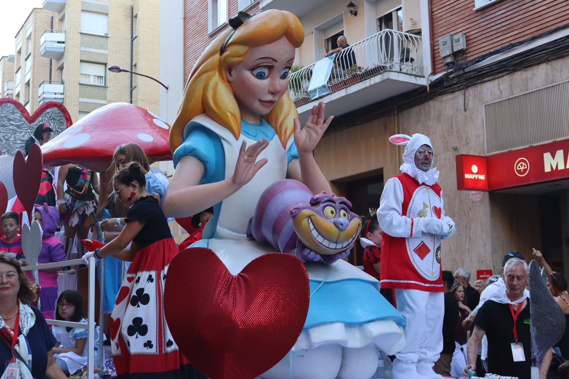 Las imágenes del desfile de carrozas de Haro