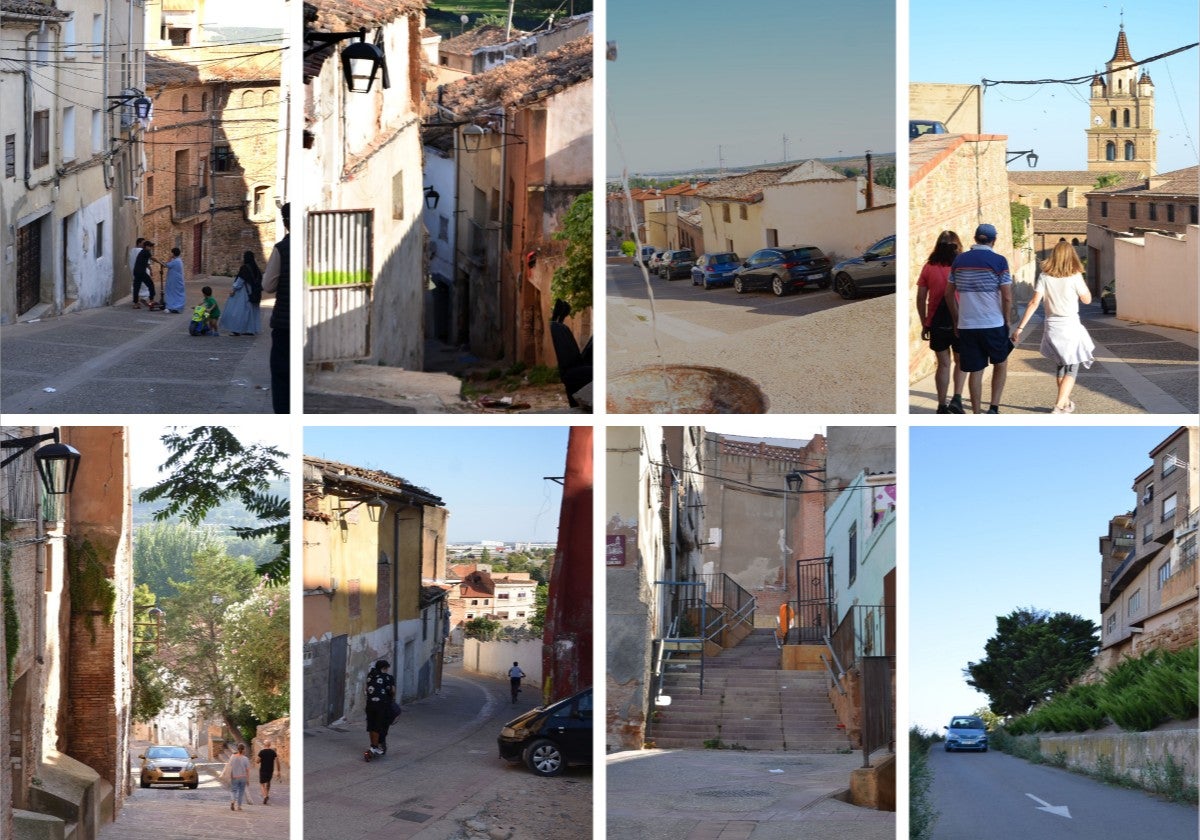 El casco antiguo de Calahorra, cuesta arriba y cuesta abajo