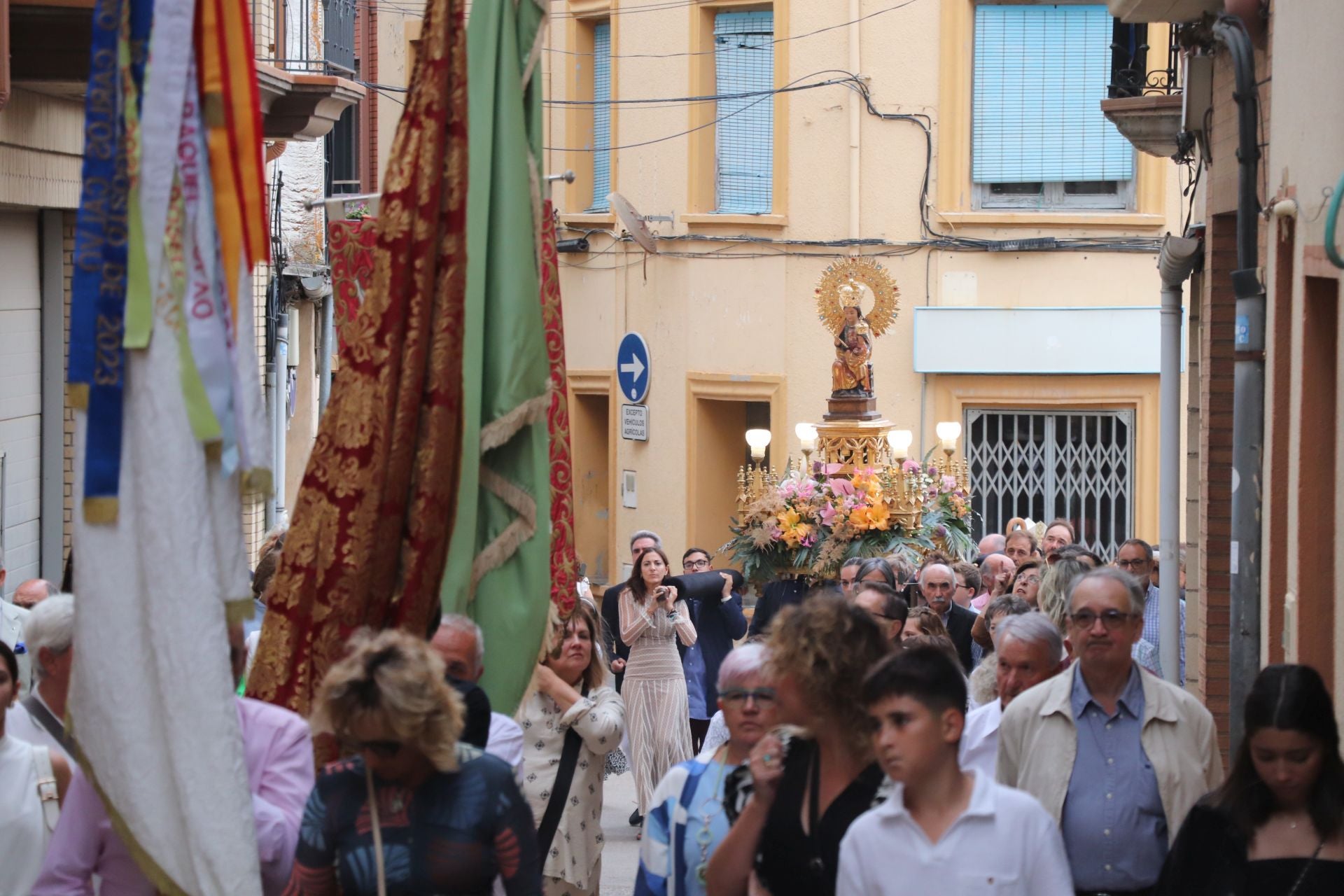Alfaro celebra a la Virgen del Burgo