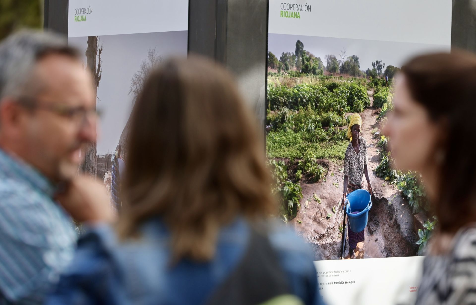 &#039;Cooperación Riojana: un compromiso compartido&#039;, exposición en el Espolón de Logroño