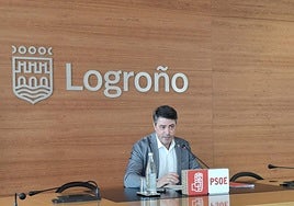 El portavoz del Grupo Municipal Socialista, Luis Alonso.