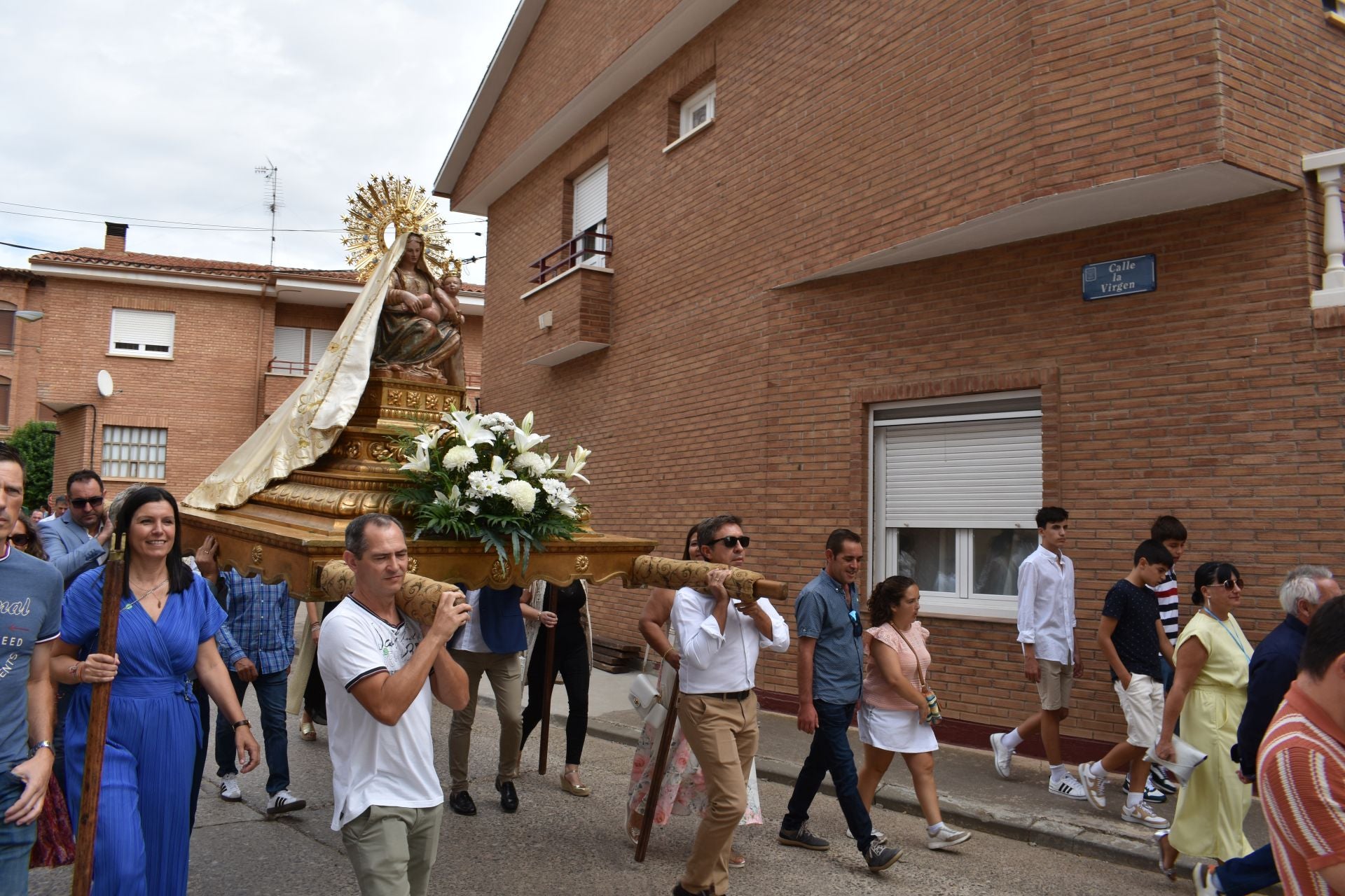 Aldeanueva de Ebro despide la fiestas por la Virgen de los Remedios