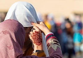 Fiesta del final del Ramadán en Las Norias