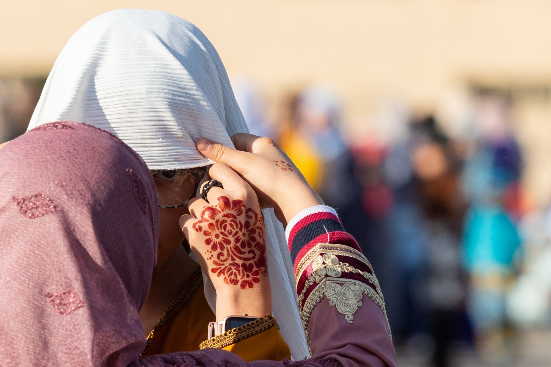 Fiesta del final del Ramadán en Las Norias