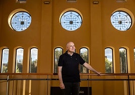 El físico Alberto Casas, en la Casa de las Ciencias de Logroño, en donde ha impartido una conferencia sobre el multiverso