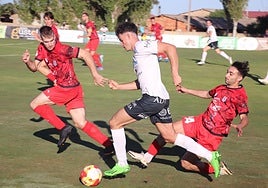 Partido de la última jornada entre el Alfaro y el Sestao.