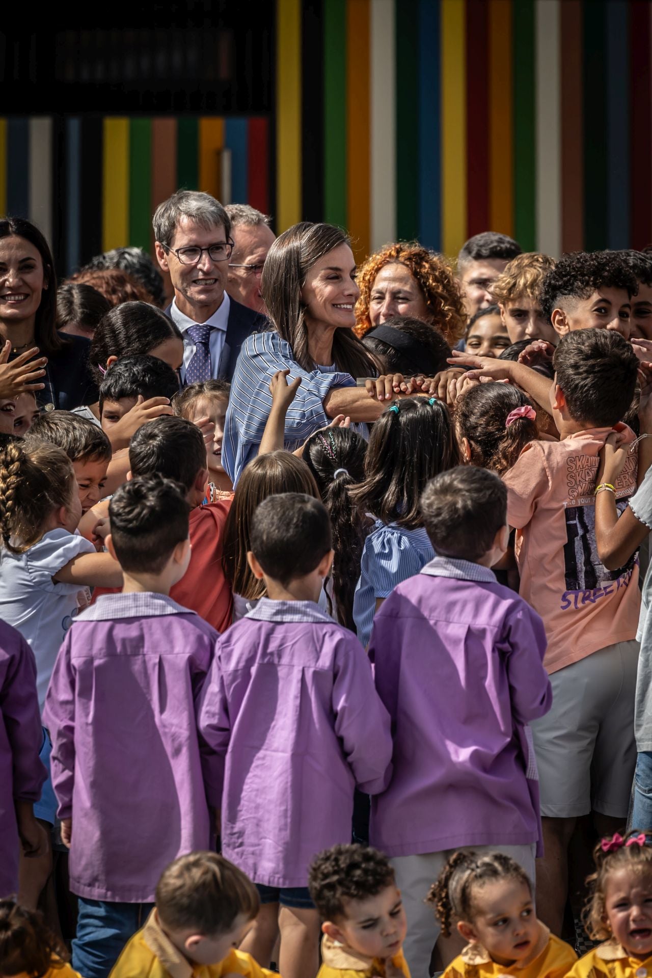 La Reina abre el curso en Rincón de Soto