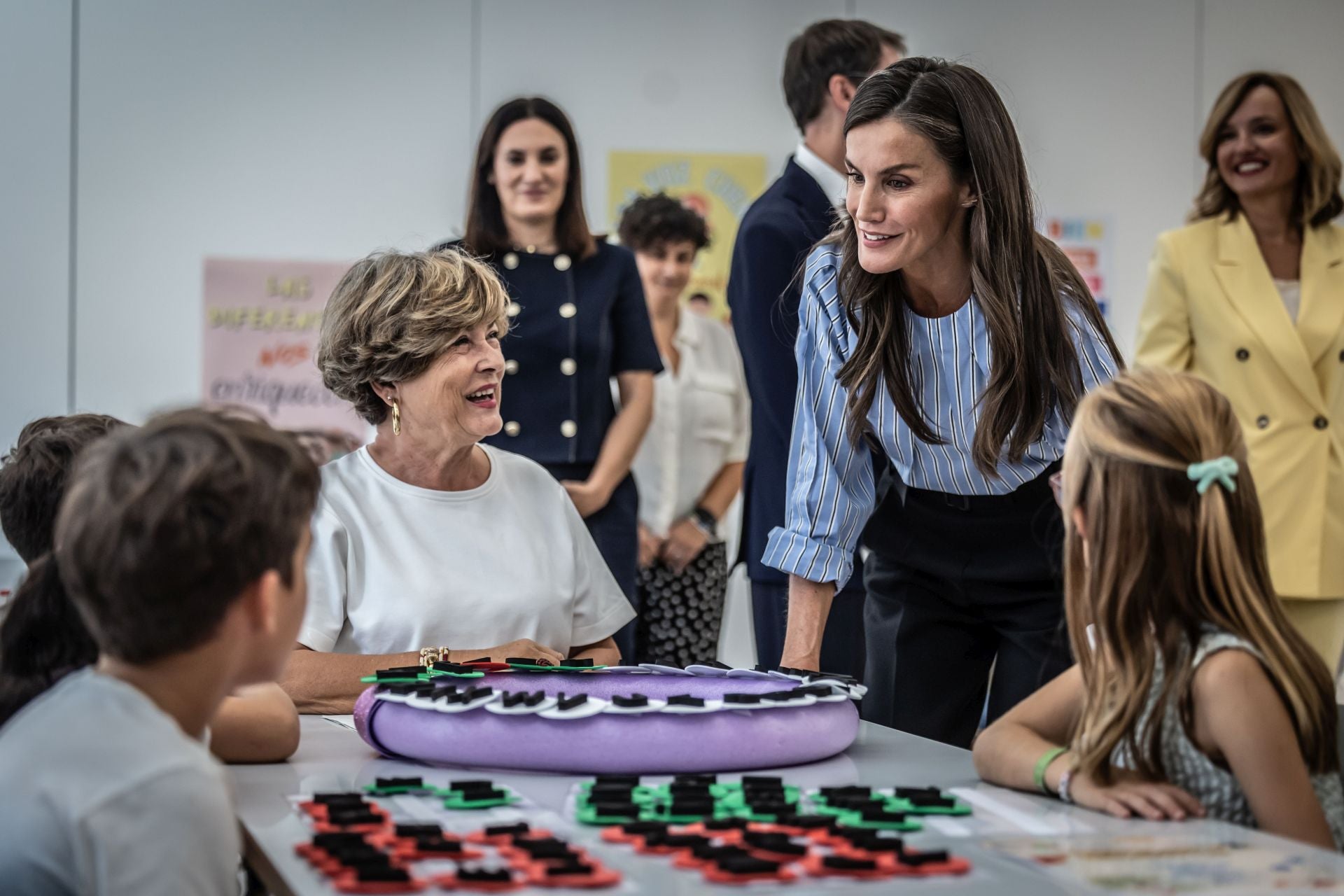 La Reina abre el curso en Rincón de Soto
