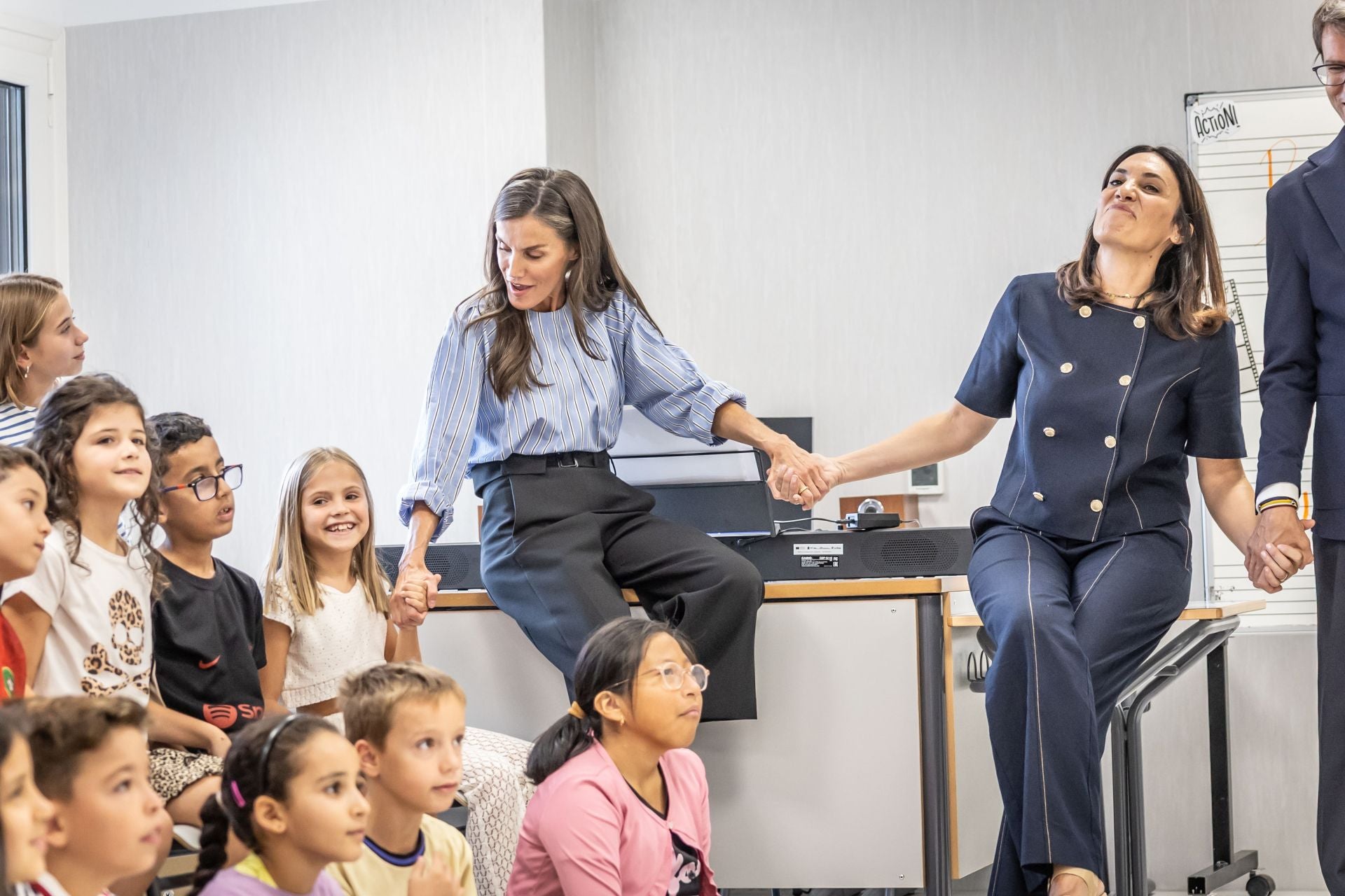 La Reina abre el curso en Rincón de Soto