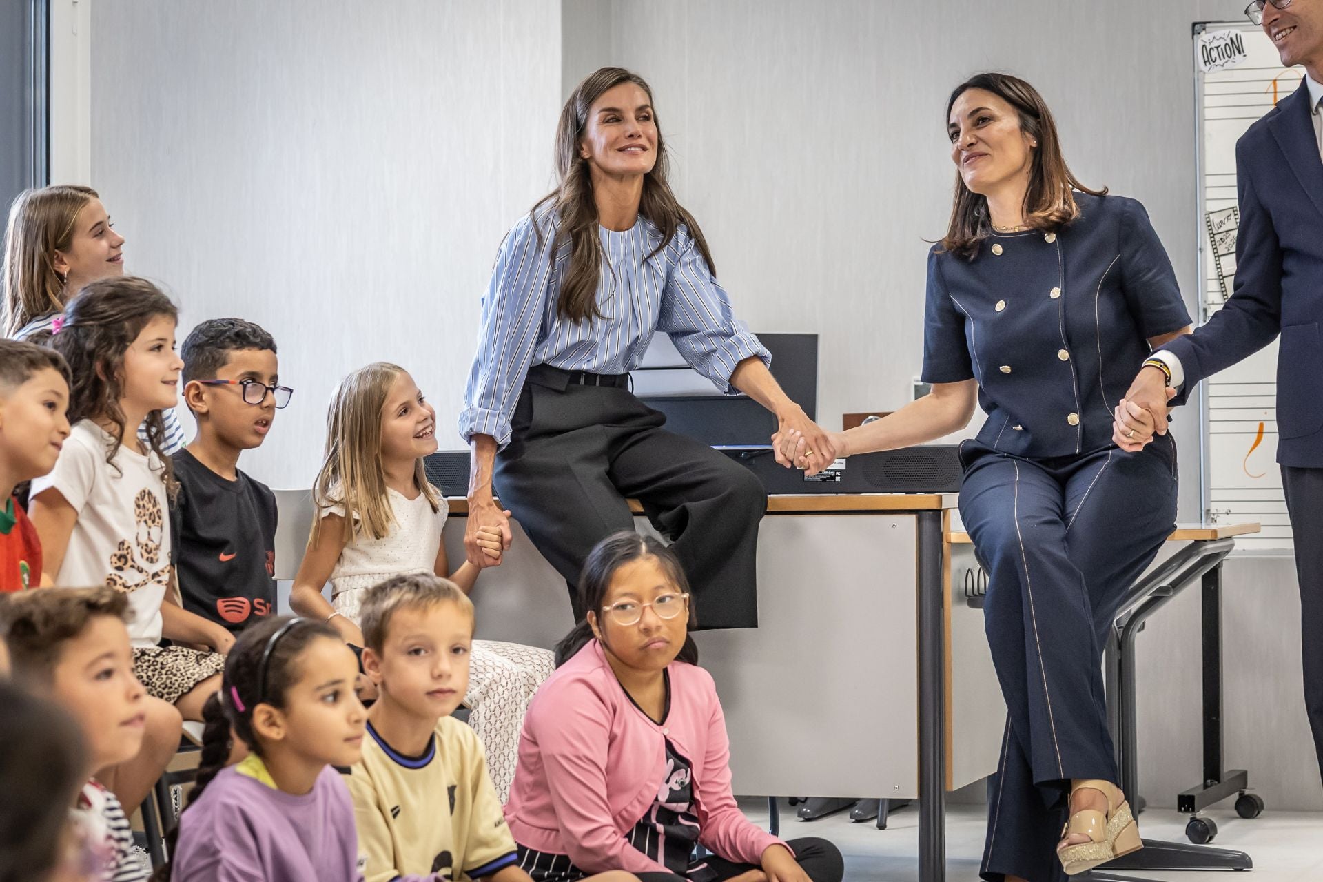 La Reina abre el curso en Rincón de Soto