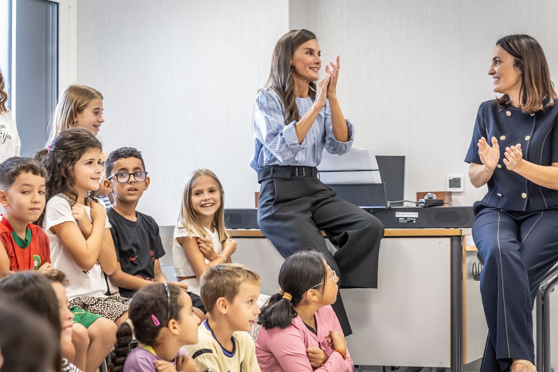 La Reina abre el curso en Rincón de Soto
