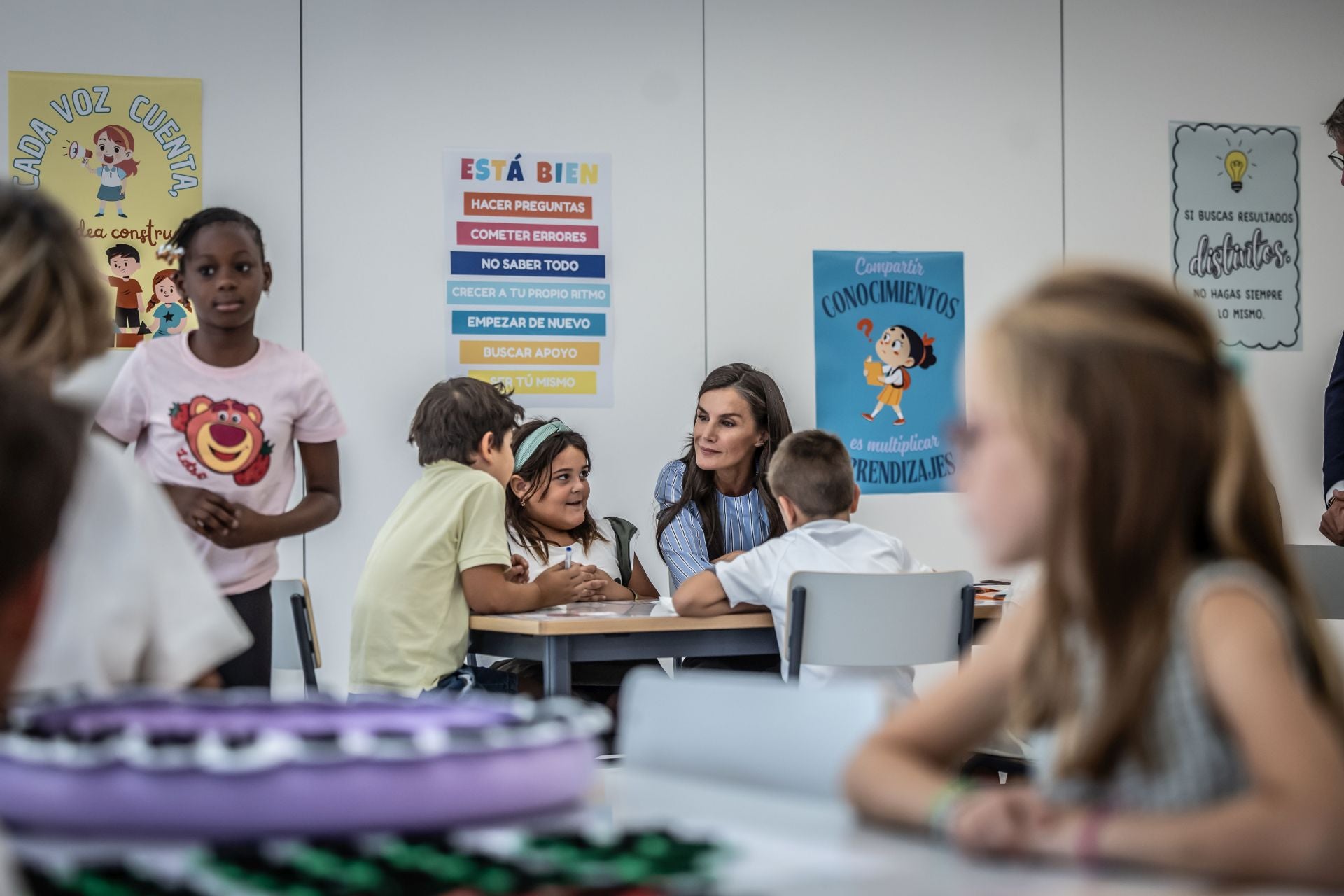 La Reina abre el curso en Rincón de Soto