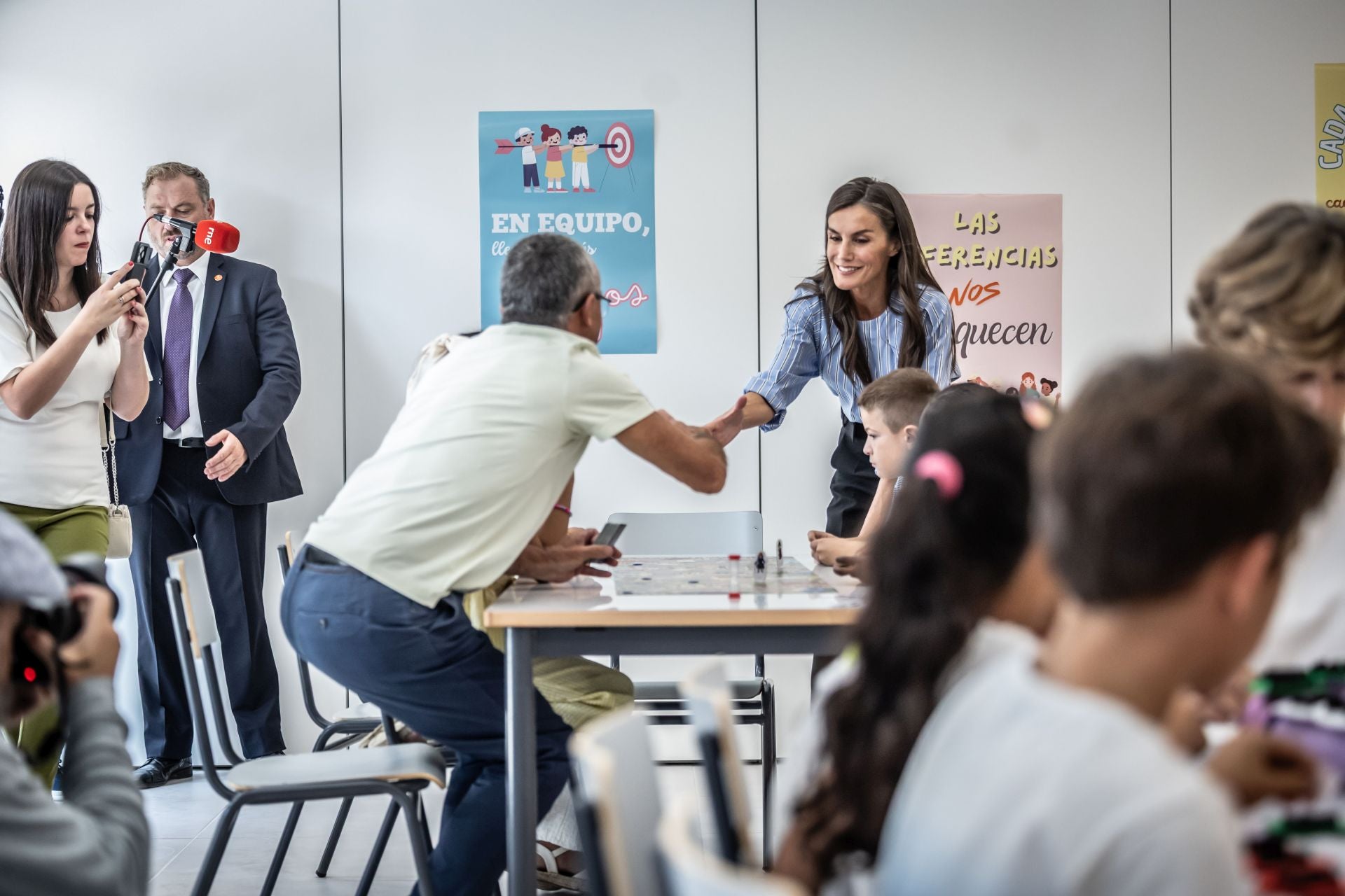La Reina abre el curso en Rincón de Soto