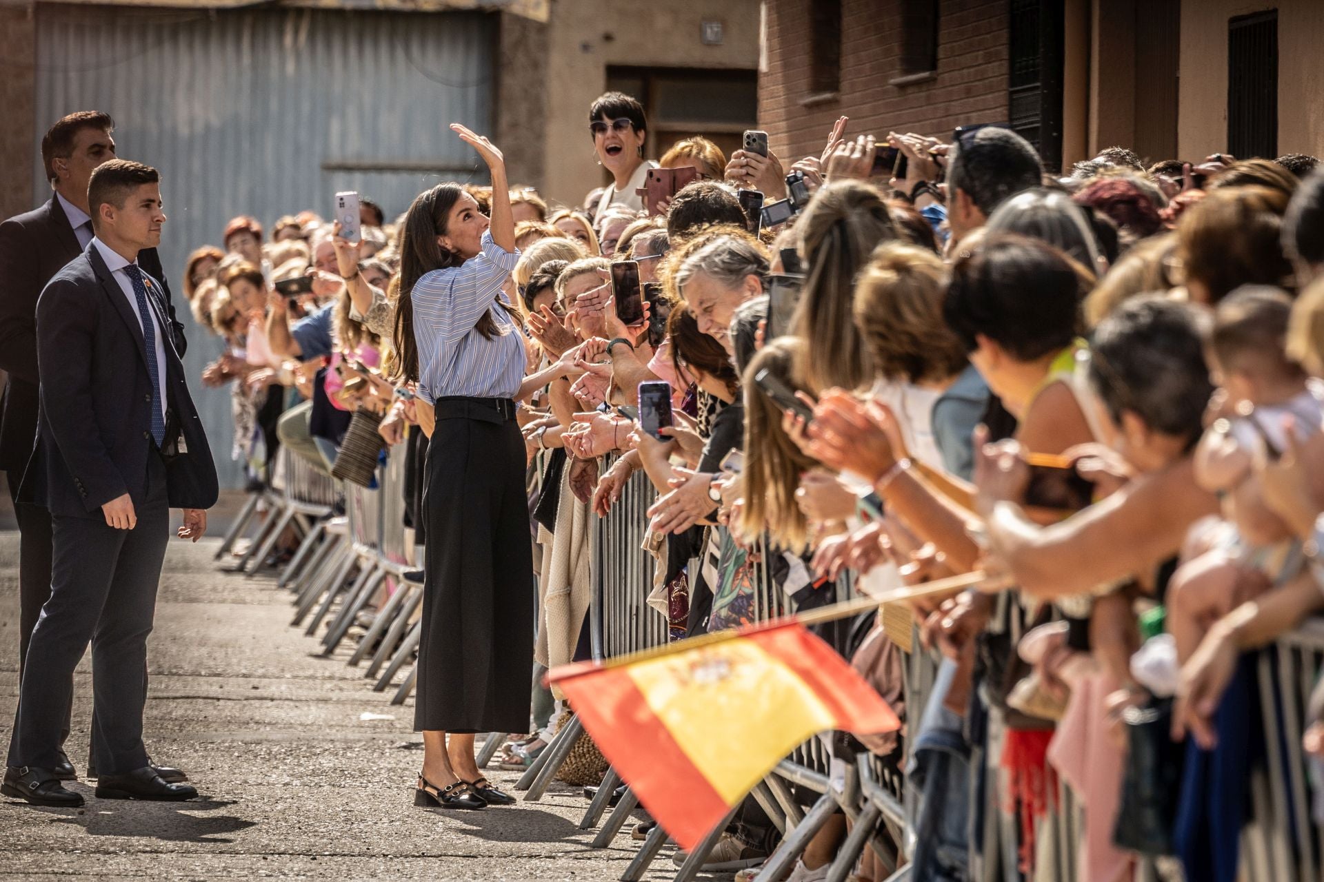 La Reina abre el curso en Rincón de Soto