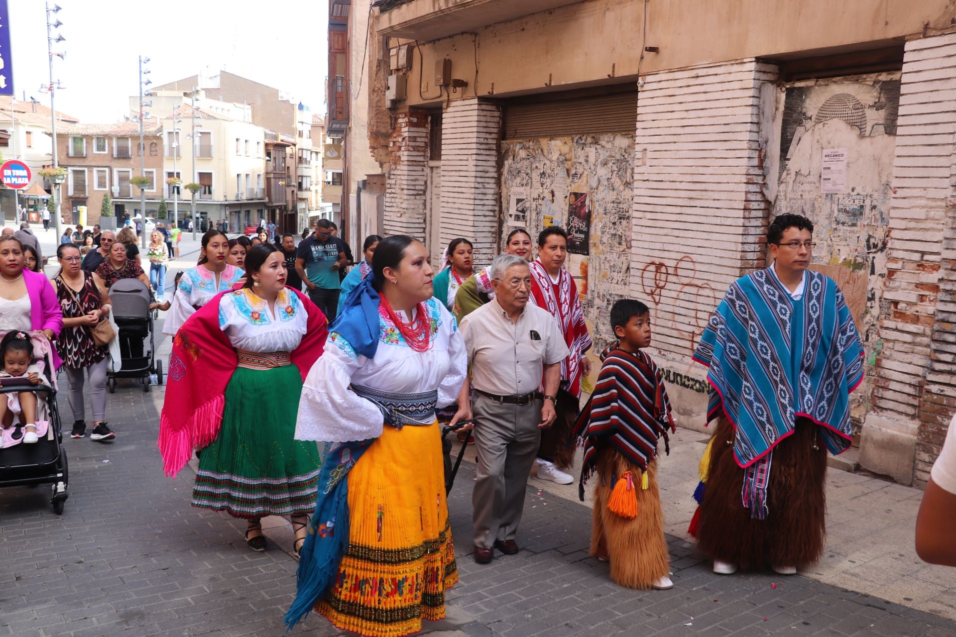 La comunidad ecuatoriana de Alfaro celebra la virgen del Cisne