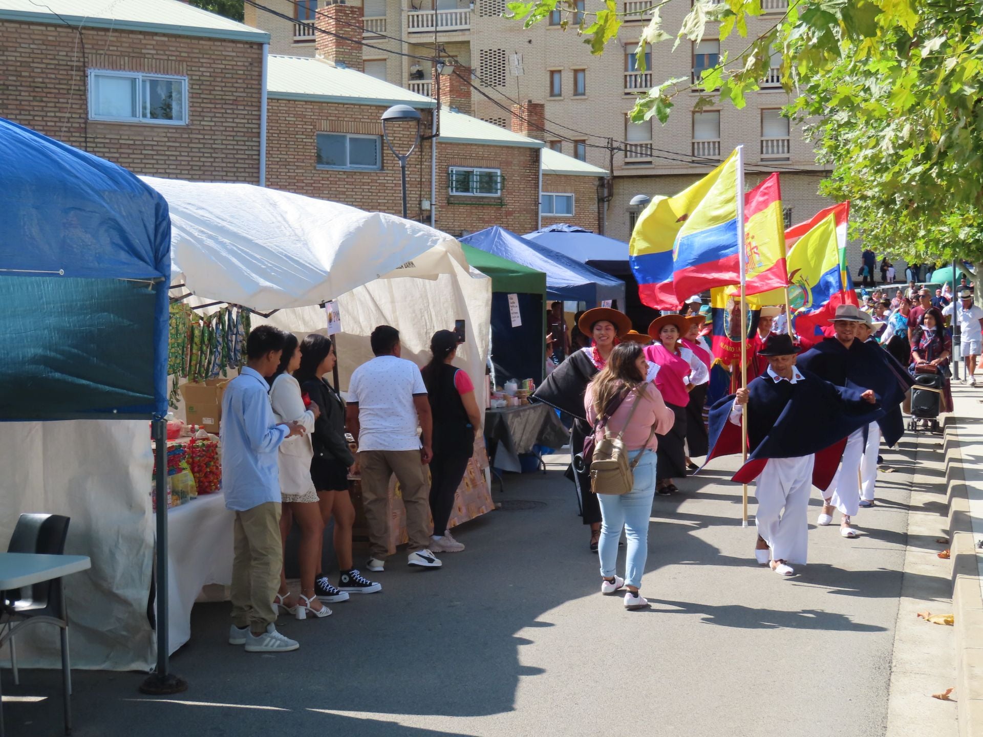 La comunidad ecuatoriana de Alfaro celebra la virgen del Cisne