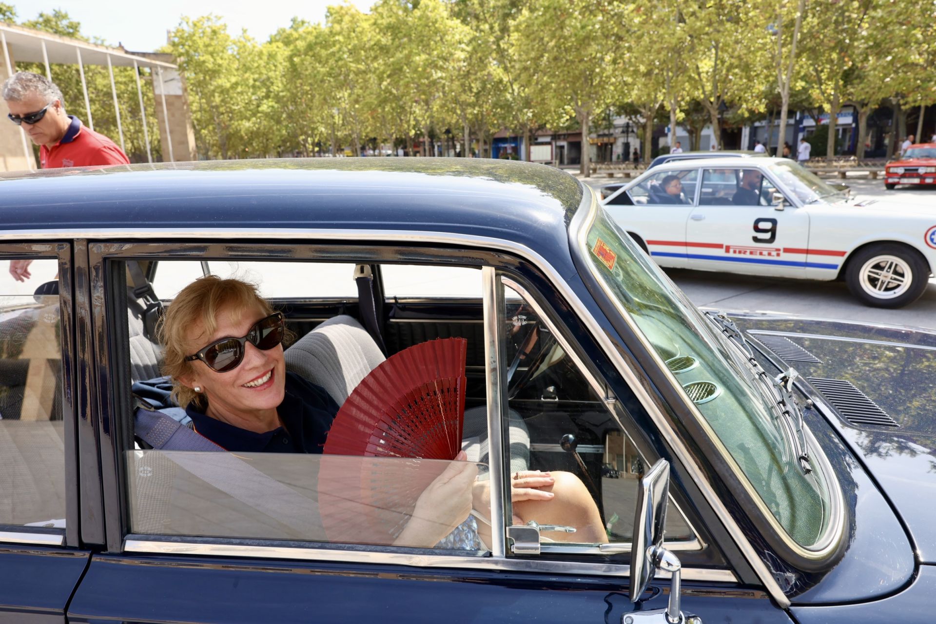 Las imágenes de la concentración de coches Seat de otra época en Logroño