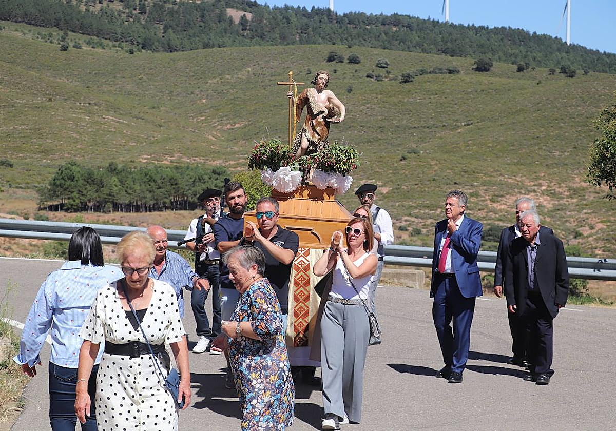 Las imágenes de las fiestas en Villarroya