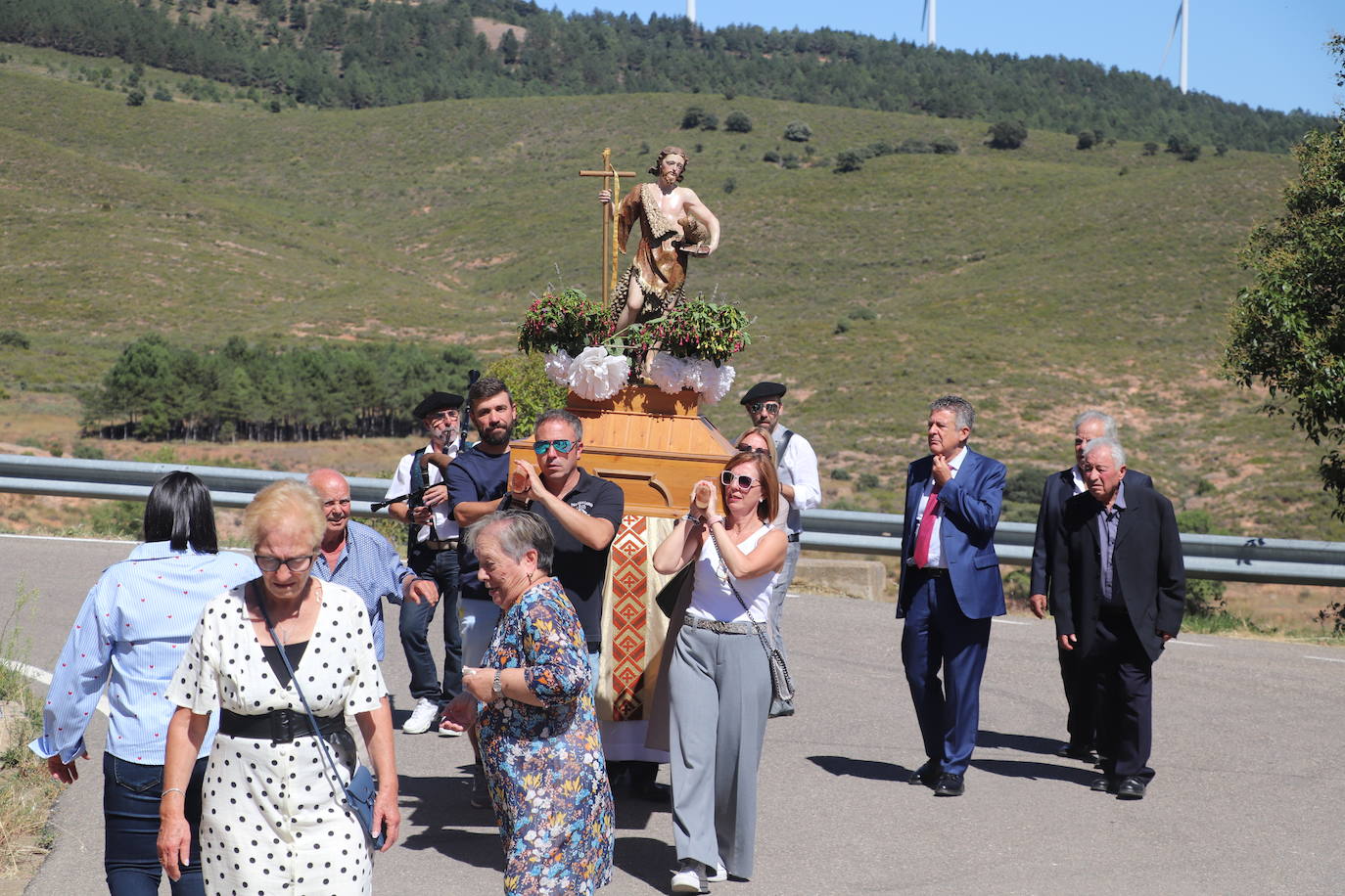 Las imágenes de las fiestas en Villarroya