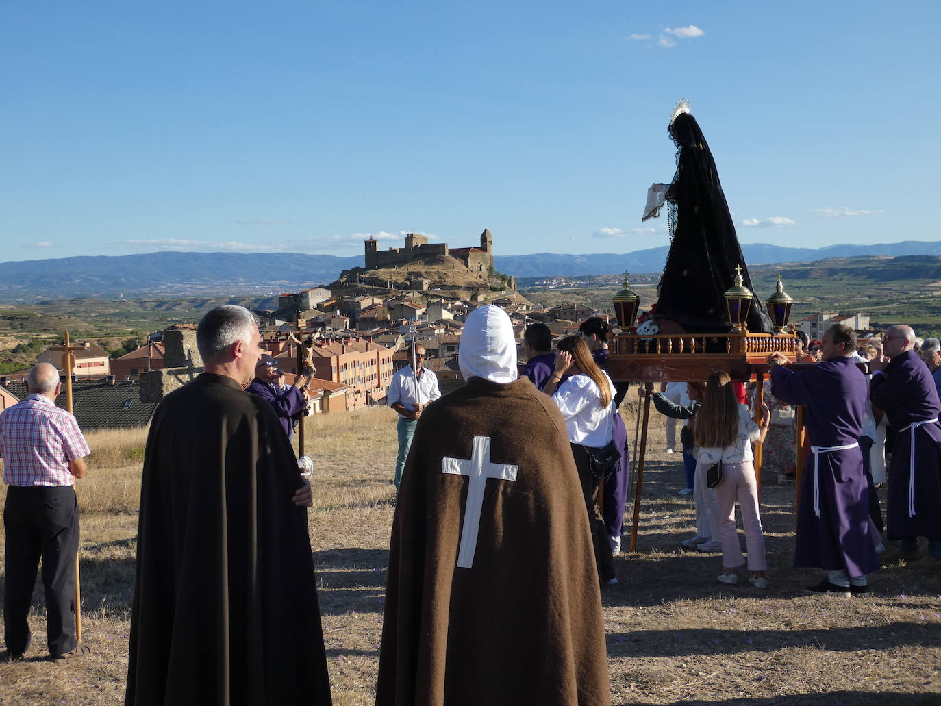 Las imágenes de los Picaos en San Vicente de la Sonsierra