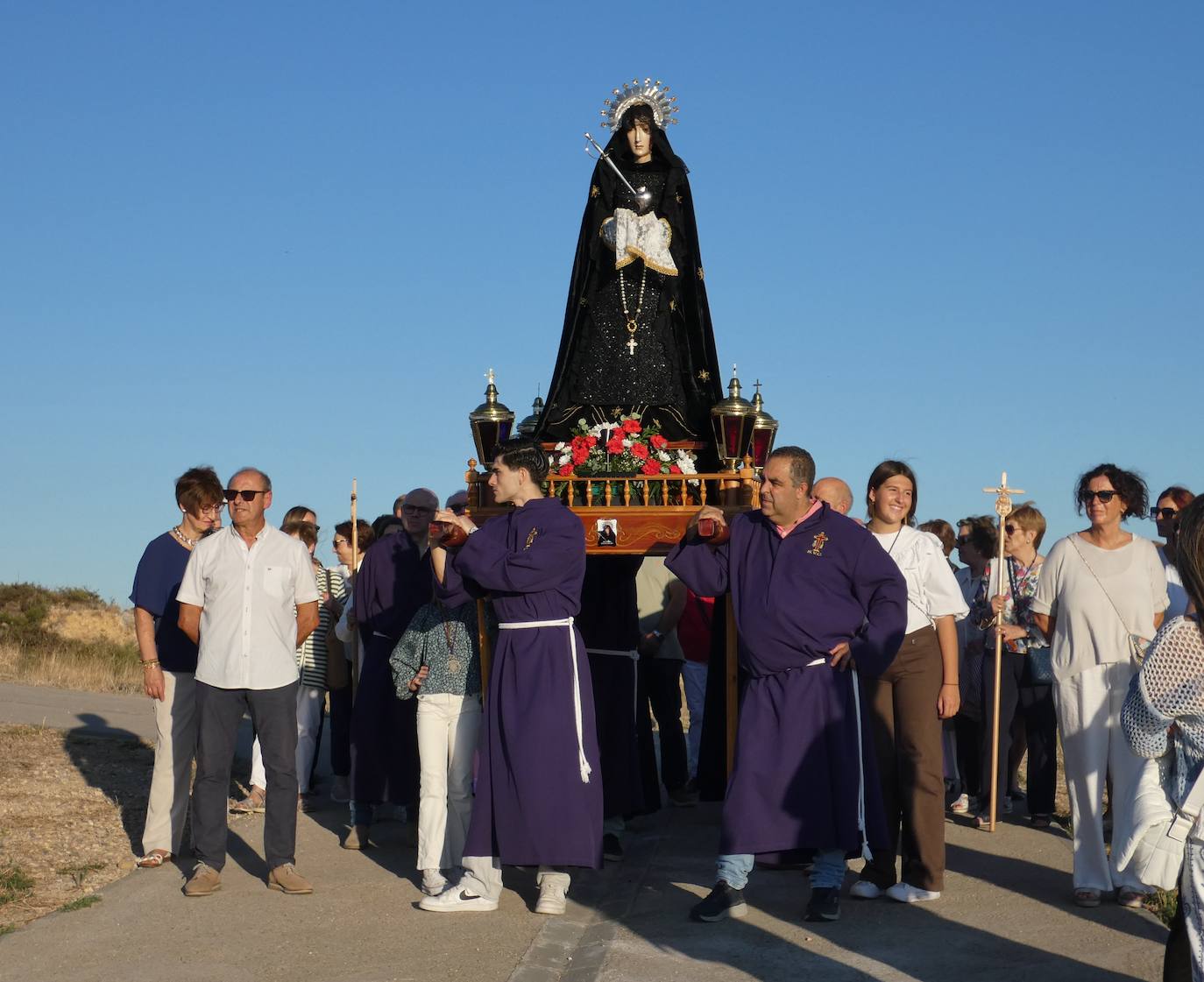 Las imágenes de los Picaos en San Vicente de la Sonsierra