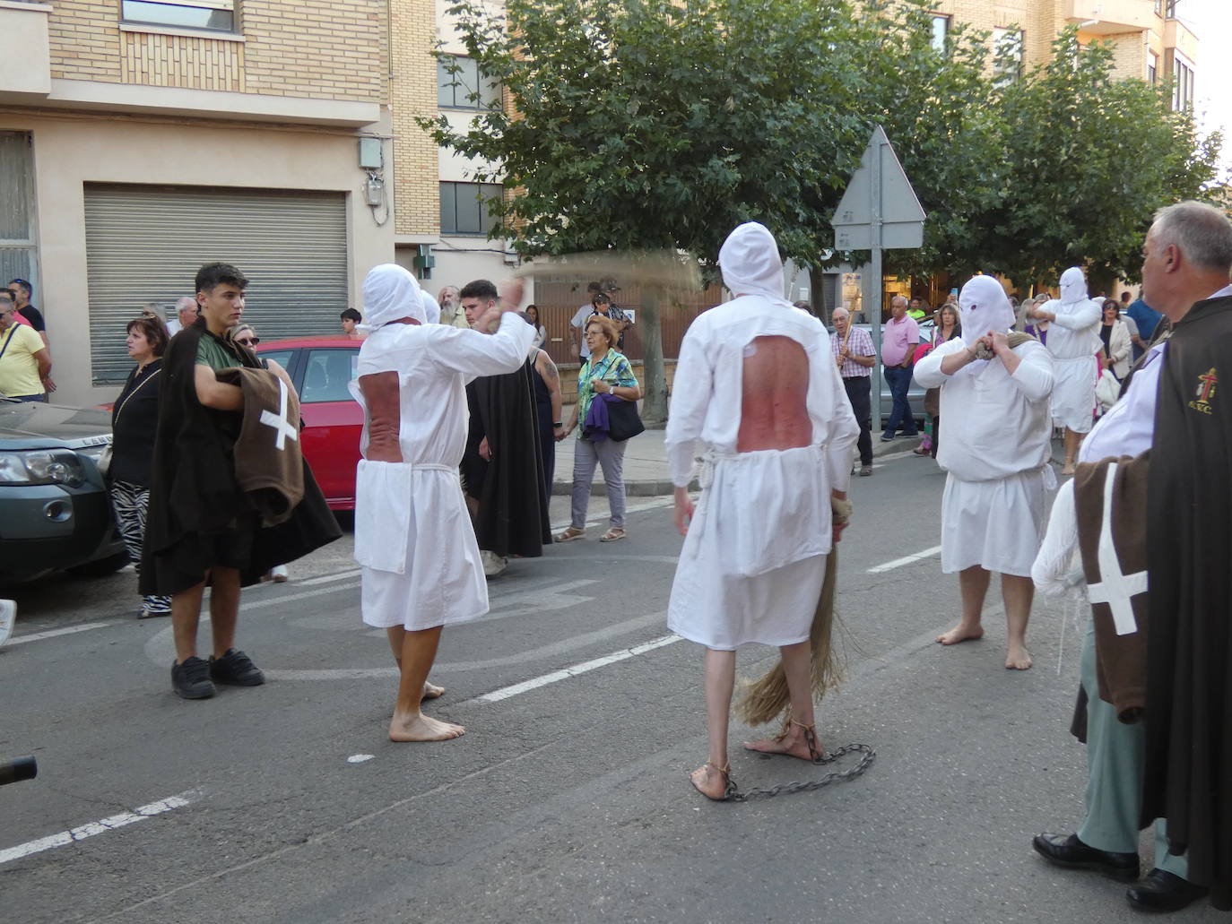Las imágenes de los Picaos en San Vicente de la Sonsierra