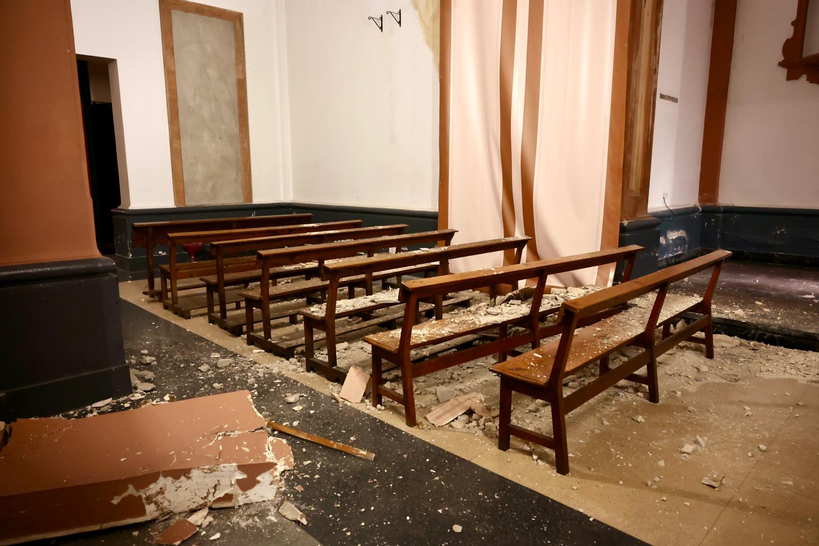 Estado de la iglesia de Santa teresita