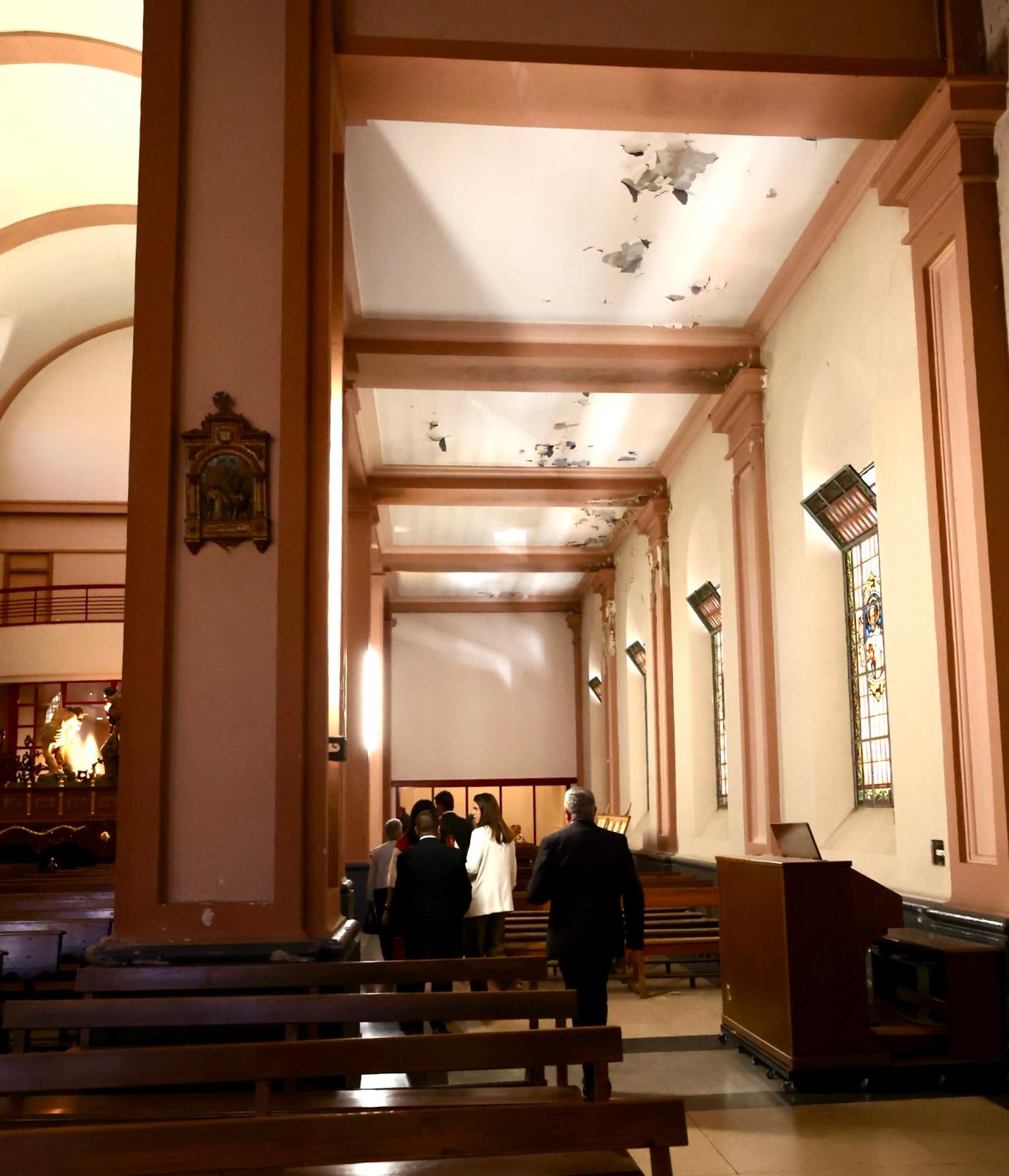 Estado de la iglesia de Santa teresita