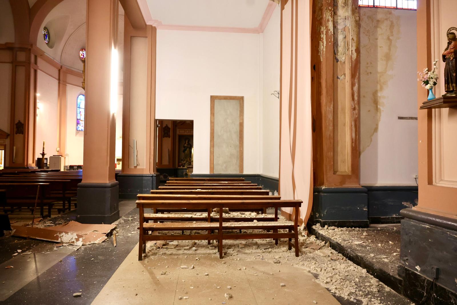 Estado de la iglesia de Santa teresita