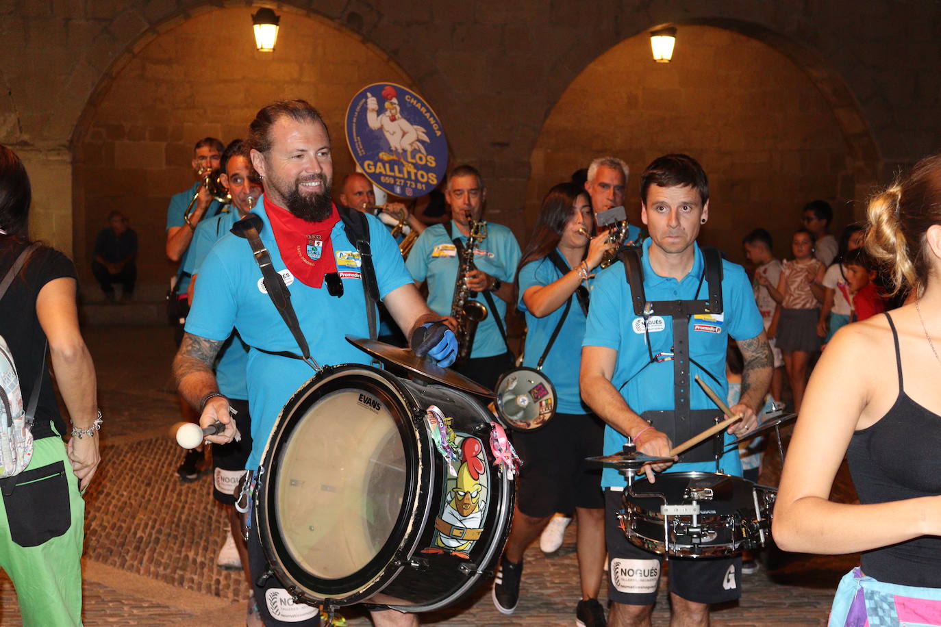 Las imágenes del disparo del cohete de las fiestas de Santo Domingo
