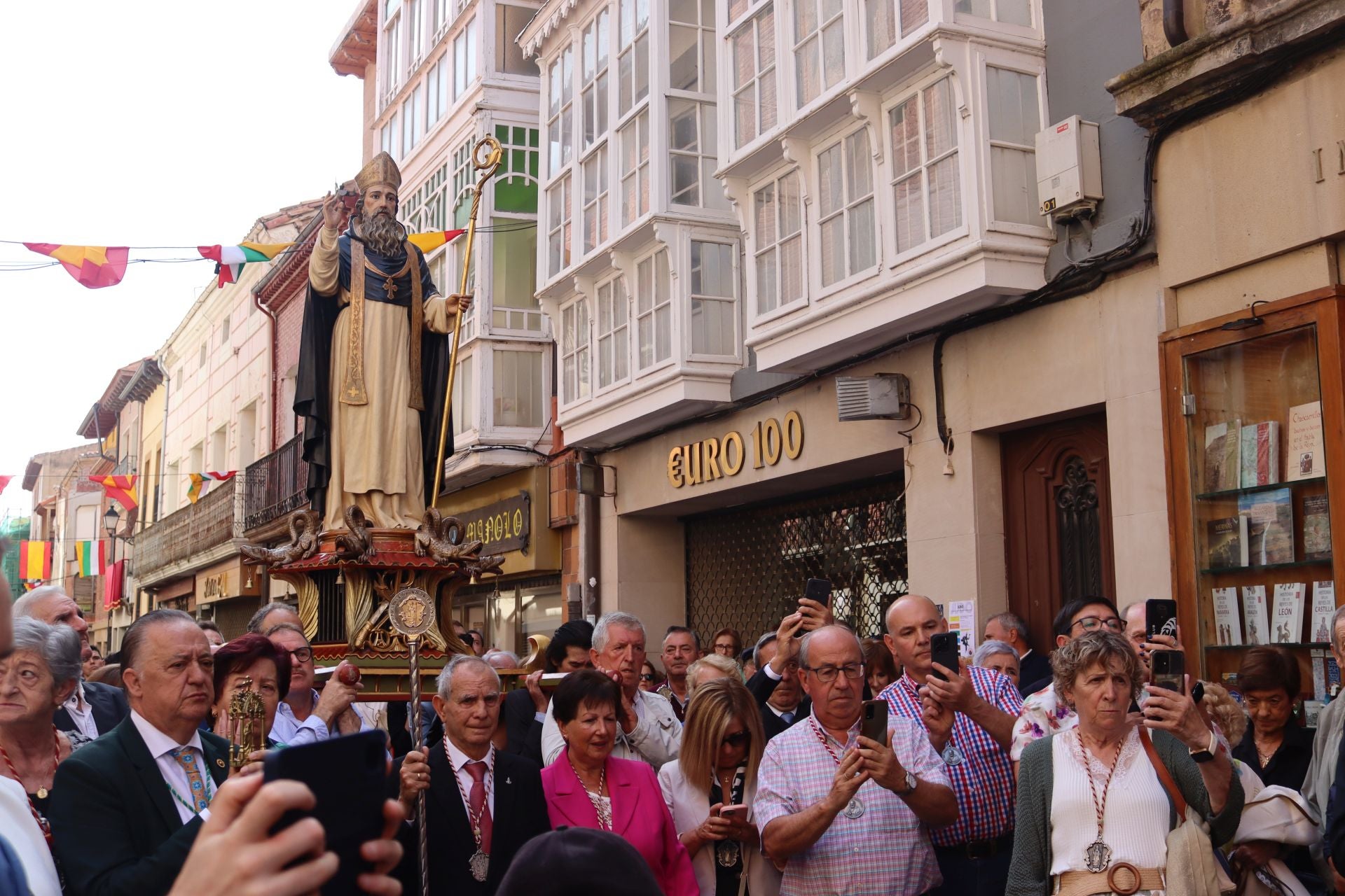 Procesión de San Jerónimo Hermosilla en Santo Domingo de la Calzada