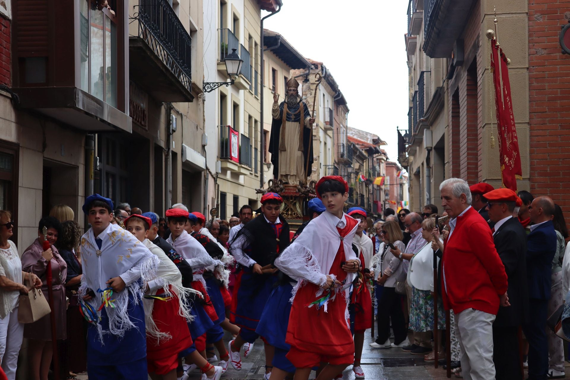 Procesión de San Jerónimo Hermosilla en Santo Domingo de la Calzada