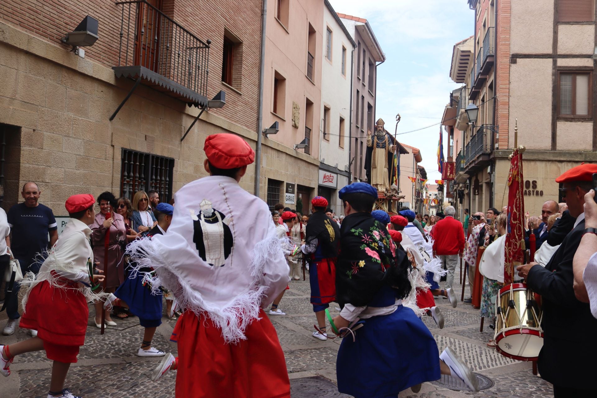 Procesión de San Jerónimo Hermosilla en Santo Domingo de la Calzada