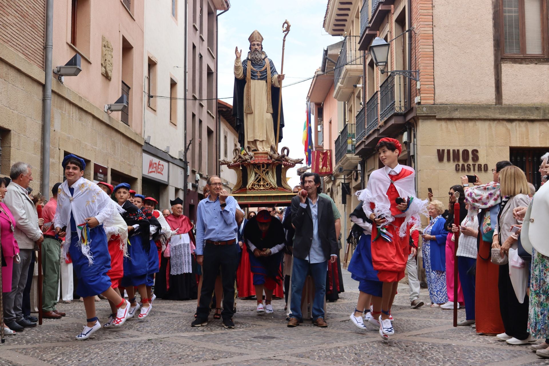 Procesión de San Jerónimo Hermosilla en Santo Domingo de la Calzada